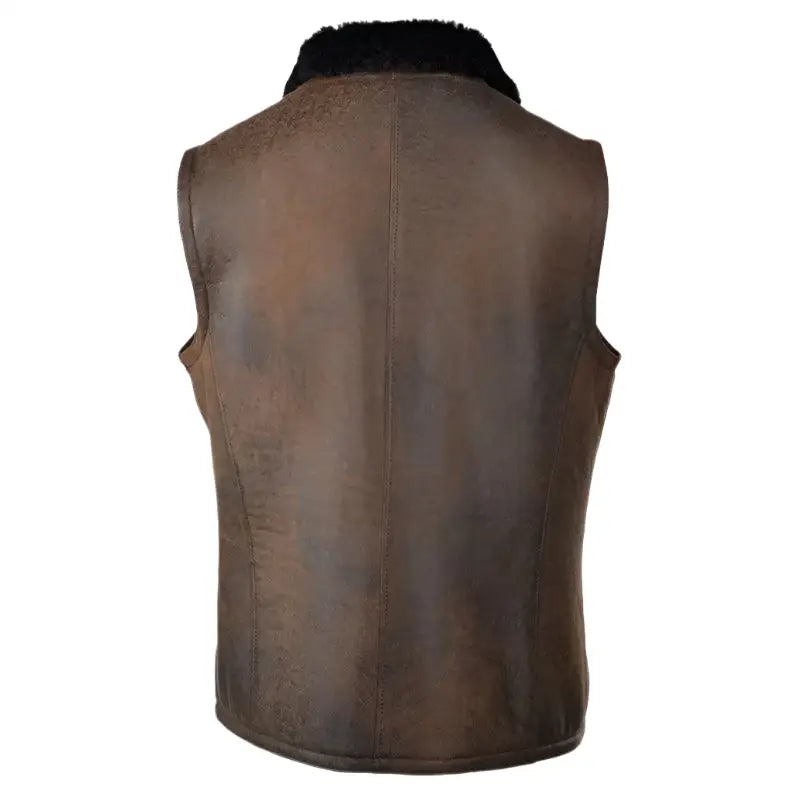 Women’s Shearling Leather Vest